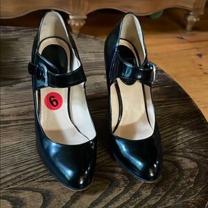 Cole Haan Black Patent Leather Heels